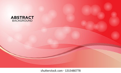 Abstract background design. gradient with geometric lines and light effect. Motion minimal concept. Vector illustration. - Vector