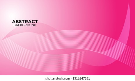 Abstract background design. gradient with geometric lines and light effect. Motion minimal concept. Vector illustration. - Vector