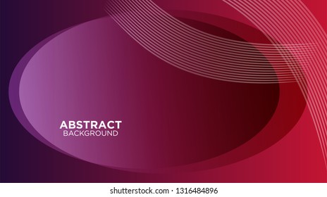 Abstract background design. gradient with geometric lines and light effect. Motion minimal concept. Vector illustration. - Vector
