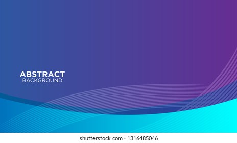 Abstract background design. gradient with geometric lines and light effect. Motion minimal concept. Vector illustration. - Vector