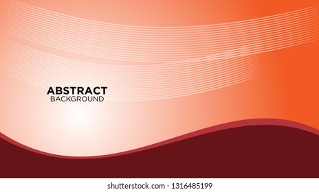 Abstract background design. gradient with geometric lines and light effect. Motion minimal concept. Vector illustration. - Vector