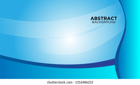 Abstract background design. gradient with geometric lines and light effect. Motion minimal concept. Vector illustration. - Vector