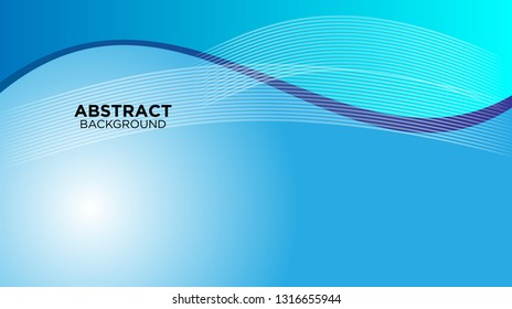 Abstract background design. gradient with geometric lines and light effect. Motion minimal concept. Vector illustration. - Vector