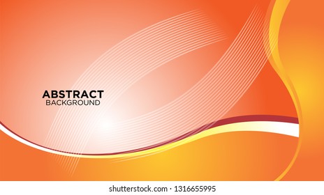 Abstract background design. gradient with geometric lines and light effect. Motion minimal concept. Vector illustration. - Vector