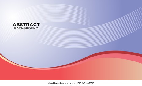 Abstract background design. gradient with geometric lines and light effect. Motion minimal concept. Vector illustration. - Vector