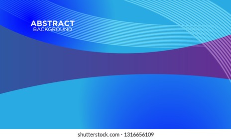 Abstract background design. gradient with geometric lines and light effect. Motion minimal concept. Vector illustration. - Vector