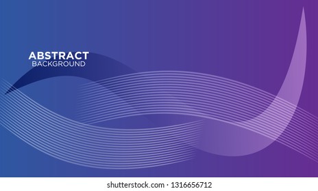 Abstract background design. gradient with geometric lines and light effect. Motion minimal concept. Vector illustration. - Vector