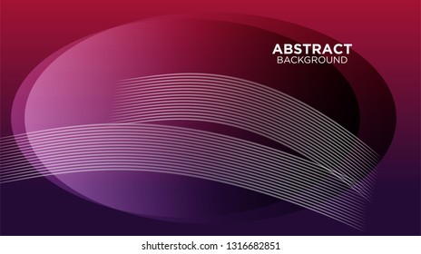 Abstract background design. gradient with geometric lines and light effect. Motion minimal concept. Vector illustration. - Vector