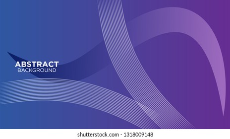 Abstract background design. gradient with geometric lines and light effect. Motion minimal concept. Vector illustration. - Vector