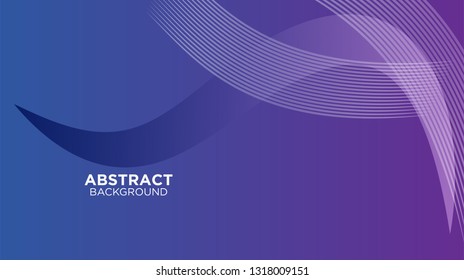 Abstract background design. gradient with geometric lines and light effect. Motion minimal concept. Vector illustration. - Vector