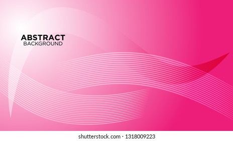 Abstract background design. gradient with geometric lines and light effect. Motion minimal concept. Vector illustration. - Vector