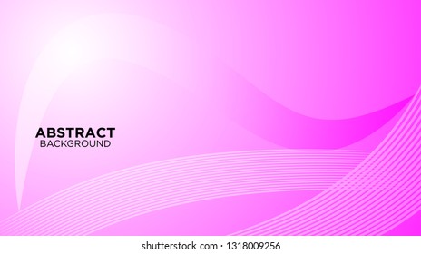 Abstract background design. gradient with geometric lines and light effect. Motion minimal concept. Vector illustration. - Vector