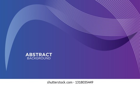Abstract background design. gradient with geometric lines and light effect. Motion minimal concept. Vector illustration. - Vector
