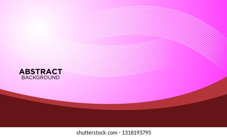 Abstract background design. gradient with geometric lines and light effect. Motion minimal concept. Vector illustration. - Vector