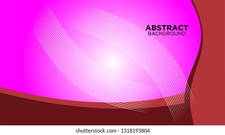 Abstract background design. gradient with geometric lines and light effect. Motion minimal concept. Vector illustration. - Vector