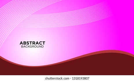 Abstract background design. gradient with geometric lines and light effect. Motion minimal concept. Vector illustration. - Vector