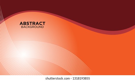 Abstract background design. gradient with geometric lines and light effect. Motion minimal concept. Vector illustration. - Vector
