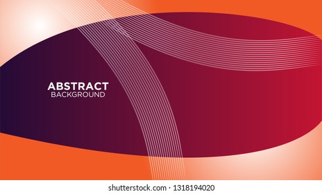 Abstract background design. gradient with geometric lines and light effect. Motion minimal concept. Vector illustration. - Vector
