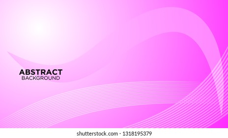 Abstract background design. gradient with geometric lines and light effect. Motion minimal concept. Vector illustration. - Vector