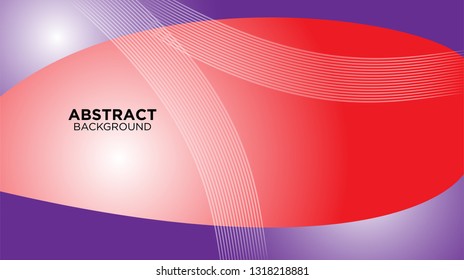 Abstract background design. gradient with geometric lines and light effect. Motion minimal concept. Vector illustration. - Vector