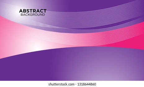 Abstract background design. gradient with geometric lines and light effect. Motion minimal concept. Vector illustration. - Vector