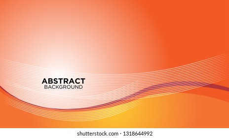 Abstract background design. gradient with geometric lines and light effect. Motion minimal concept. Vector illustration. - Vector