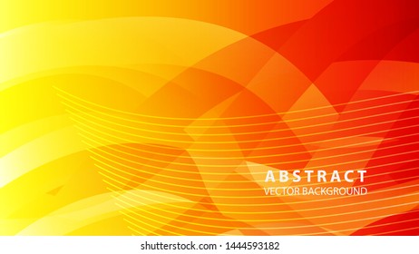 Abstract background design. gradient with geometric lines and light effect. Motion minimal concept - Vector