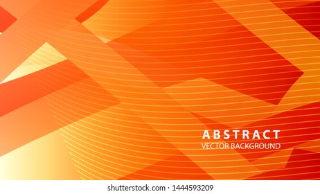 Abstract background design. gradient with geometric lines and light effect. Motion minimal concept - Vector