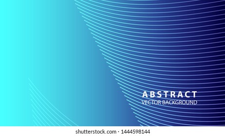 Abstract background design. gradient with geometric lines and light effect. Motion minimal concept - Vector