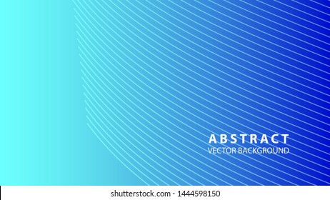 Abstract background design. gradient with geometric lines and light effect. Motion minimal concept - Vector