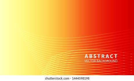 Abstract background design. gradient with geometric lines and light effect. Motion minimal concept - Vector