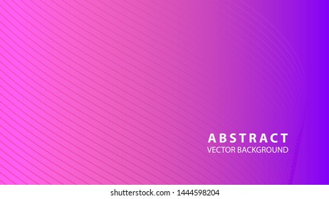 Abstract background design. gradient with geometric lines and light effect. Motion minimal concept - Vector