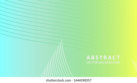 Abstract background design. gradient with geometric lines and light effect. Motion minimal concept - Vector