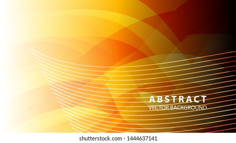 Abstract background design. gradient with geometric lines and light effect. Motion minimal concept - Vector