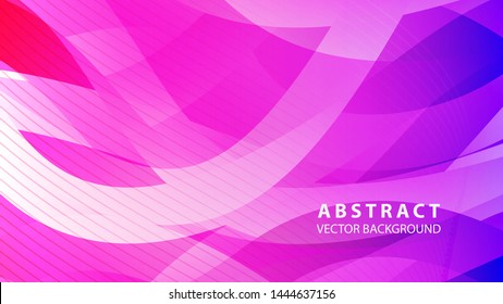 Abstract background design. gradient with geometric lines and light effect. Motion minimal concept - Vector