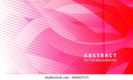 Abstract background design. gradient with geometric lines and light effect. Motion minimal concept - Vector