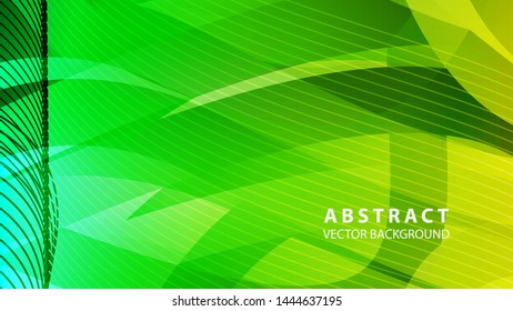 Abstract background design. gradient with geometric lines and light effect. Motion minimal concept - Vector