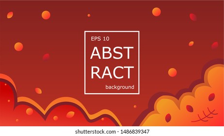 abstract background design with gradient shape composition, eps 10 vector.