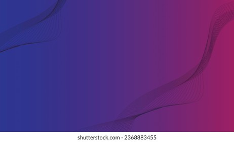 abstract background design in gradient style with curved lines