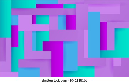 Abstract background for design. 	
Hipster modern geometric abstract background. Bright banner with stripes, textured material design background. Business template. Triangles and rectangles pattern.