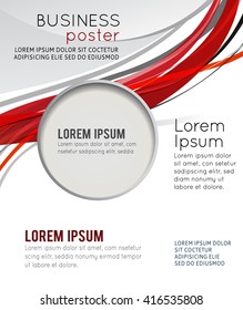 Abstract background for design - Illustration business poster, magazine cover, design layout template