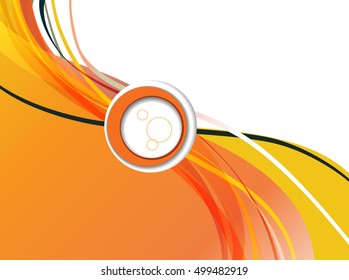 Abstract background for design - Illustration business poster, magazine cover, design layout template