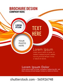 Abstract background for design - Illustration business poster, magazine cover, design layout template