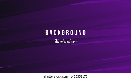 Abstract background design illustration. Colorful dark violet gradient line. Poster, homepage, concept design. Eps10 vector.
