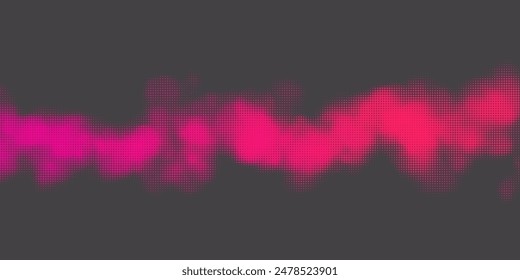 Abstract background for the design. An image consisting of dots. Round particles on the background. A vector image.