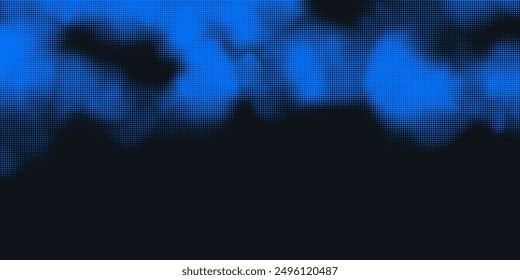 Abstract background for the design. An image consisting of dots. Round particles on the background. A vector image.