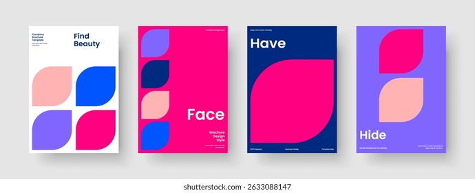Abstract Background Design. Isolated Book Cover Layout. Geometric Business Presentation Template. Flyer. Banner. Brochure. Report. Poster. Handbill. Pamphlet. Magazine. Leaflet. Journal. Newsletter