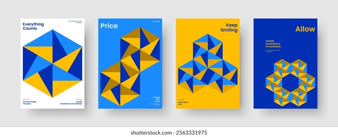 Abstract Background Design. Isolated Flyer Layout. Geometric Banner Template. Book Cover. Business Presentation. Report. Poster. Brochure. Catalog. Portfolio. Newsletter. Pamphlet. Magazine