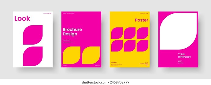 Abstract Background Design. Isolated Poster Template. Modern Brochure Layout. Book Cover. Banner. Business Presentation. Report. Flyer. Handbill. Notebook. Journal. Magazine. Brand Identity