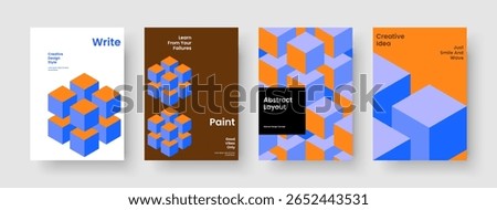 Abstract Background Design. Isolated Poster Template. Geometric Book Cover Layout. Flyer. Business Presentation. Banner. Report. Brochure. Advertising. Catalog. Handbill. Portfolio. Newsletter